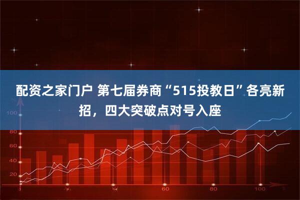 配资之家门户 第七届券商“515投教日”各亮新招，四大突破点对号入座